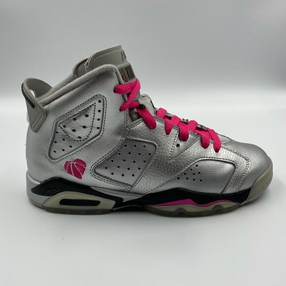 Jordan 6 Retro Valentine’s Day 2014 Basketball Shoes 543390-003 Women’s Sz 6.5 - Picture 6 of 11